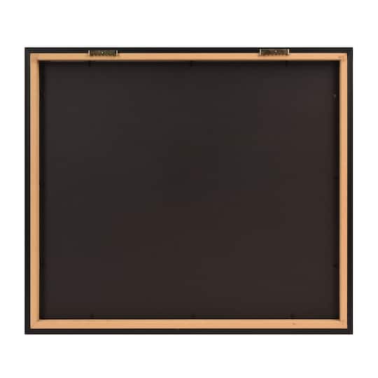 8.5" x 11" Black Document Frame with Triple Mat by Studio Décor